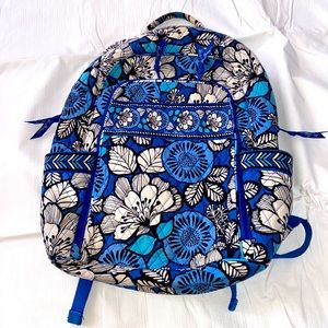 Very Bradley Blue Bayou Laptop Backpack